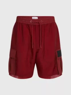 Calvin Klein Short Cargo Relaxed En Maille Et Nylon 11 Calvin Klein Short Cargo Relaxed En Maille Et Nylon -Pas Cher Calvin Klein Magasin J30J322911 GNK alternate4