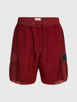 Calvin Klein Short Cargo Relaxed En Maille Et Nylon 7 Calvin Klein Short Cargo Relaxed En Maille Et Nylon â Image 5