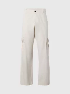 Calvin Klein Pantalon Cargo Relaxed En Sergé De Coton -Pas Cher Calvin Klein Magasin J30J322918 ACI alternate4