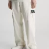 Calvin Klein Pantalon Cargo Relaxed En Sergé De Coton -Pas Cher Calvin Klein Magasin J30J322918 ACI main