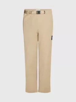 Calvin Klein Chino Utilitaire Droit Avec Ceinture -Pas Cher Calvin Klein Magasin J30J322920 PF2 alternate4