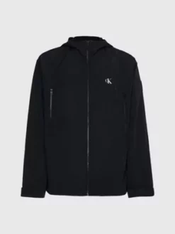 Calvin Klein Coupe-vent à Capuche En Nylon Recyclé -Pas Cher Calvin Klein Magasin J30J322934 BEH alternate5