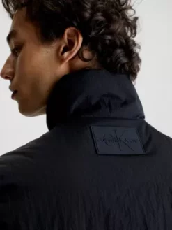 Calvin Klein Veste Sans Manches Rembourrée En Nylon Recyclé -Pas Cher Calvin Klein Magasin J30J322940 BEH alternate3