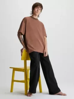 Calvin Klein Jean Wide Leg -Pas Cher Calvin Klein Magasin J30J322985 1BY alternate4