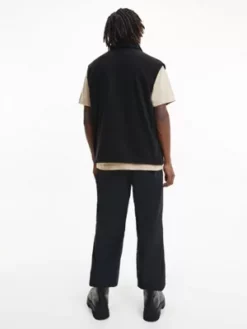 Calvin Klein Veste En Polaire De Polyester Recyclé 9 Calvin Klein Veste En Polaire De Polyester Recyclé -Pas Cher Calvin Klein Magasin J30J323022 BEH alternate2