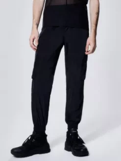 Calvin Klein Pantalon Cargo En Nylon Brillant