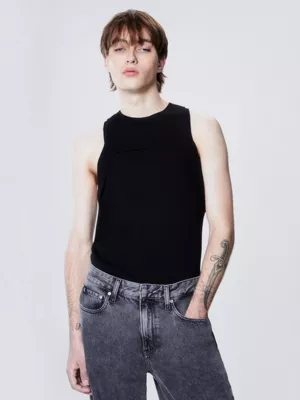 Calvin Klein Veste Slim En Maille Avec Détail Harnais 3 Calvin Klein Veste Slim En Maille Avec Détail Harnais