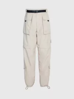 Calvin Klein Pantalon Cargo 2 En 1 à Jambes Larges -Pas Cher Calvin Klein Magasin J30J323144 ACI alternate4