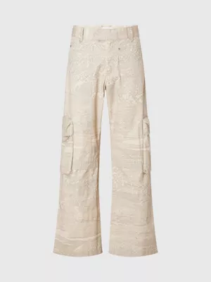 Calvin Klein Pantalon Cargo Imprimé à Jambes Larges 7 Calvin Klein Pantalon Cargo Imprimé à Jambes Larges – Image 5