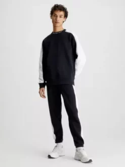 Calvin Klein Sweat-shirt Color-block -Pas Cher Calvin Klein Magasin J30J323158 BEH alternate3