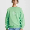 Calvin Klein Sweat-shirt Oversize Avec Monogramme 1 Calvin Klein Sweat-shirt Oversize Avec Monogramme -Pas Cher Calvin Klein Magasin J30J323161 L1C main