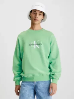 Calvin Klein Sweat-shirt Oversize Avec Monogramme