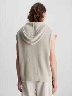 Calvin Klein Pull à Capuche Relaxed Sans Manches 10 Calvin Klein Pull à Capuche Relaxed Sans Manches -Pas Cher Calvin Klein Magasin J30J323171 ACI alternate2