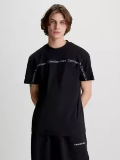 Calvin Klein T-shirt Avec Logo Tape