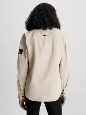 Calvin Klein Chemise Relaxed En Sergé De Coton 5 Calvin Klein Chemise Relaxed En Sergé De Coton – Image 3