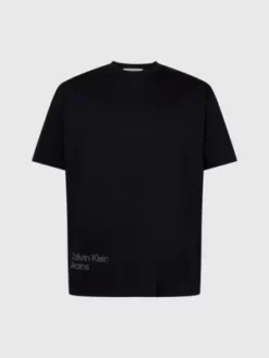 Calvin Klein T-shirt Grande Taille Avec Logo Dans Le Dos 11 Calvin Klein T-shirt Grande Taille Avec Logo Dans Le Dos -Pas Cher Calvin Klein Magasin J30J323286 BEH alternate4