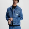Calvin Klein Veste En Jean 1 Calvin Klein Veste En Jean -Pas Cher Calvin Klein Magasin J30J323321 1A4 main