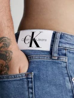 Calvin Klein Jean Fuselé Grande Taille -Pas Cher Calvin Klein Magasin J30J323345 1A4 alternate2