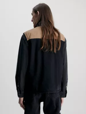 Calvin Klein Veste Matelassé En Denim Recyclé 4 Calvin Klein Veste Matelassé En Denim Recyclé – Image 2