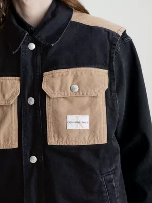 Calvin Klein Veste Matelassé En Denim Recyclé 5 Calvin Klein Veste Matelassé En Denim Recyclé – Image 3