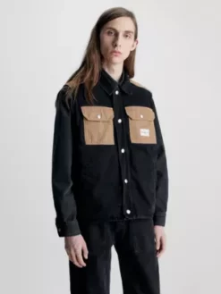 Calvin Klein Veste Matelassé En Denim Recyclé
