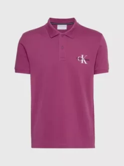 Calvin Klein Polo Avec Monogramme -Pas Cher Calvin Klein Magasin J30J323395 VAC alternate4