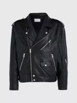 Calvin Klein Perfecto En Cuir Relaxed 11 Calvin Klein Perfecto En Cuir Relaxed -Pas Cher Calvin Klein Magasin J30J323398 BEH alternate4