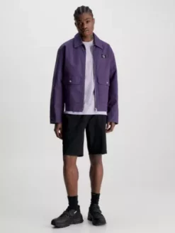 Calvin Klein Short Avec Ceinture En Sergé De Coton -Pas Cher Calvin Klein Magasin J30J323405 BEH alternate4