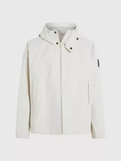 Calvin Klein Veste à Capuche Relaxed En Nylon -Pas Cher Calvin Klein Magasin J30J323460 ACF alternate4