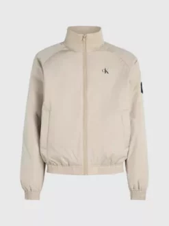 Calvin Klein Blouson Bomber Légèrement Matelassé -Pas Cher Calvin Klein Magasin J30J323466 PF2 alternate4