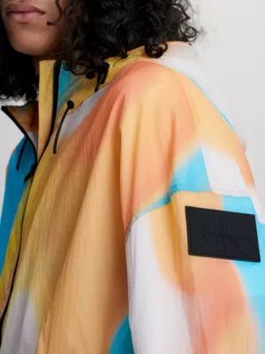 Calvin Klein Coupe-vent En Nylon Recyclé Multicolore 6 Calvin Klein Coupe-vent En Nylon Recyclé Multicolore – Image 4