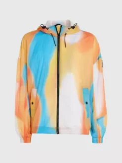 Calvin Klein Coupe-vent En Nylon Recyclé Multicolore 13 Calvin Klein Coupe-vent En Nylon Recyclé Multicolore -Pas Cher Calvin Klein Magasin J30J323472 0K9 alternate5