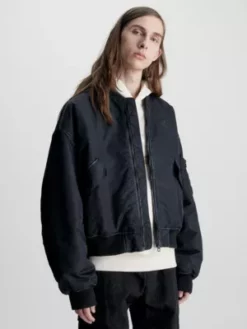 Calvin Klein Blouson Bomber Surdimensionné Et Matelassé