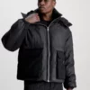 Calvin Klein Doudoune Matelassée En Maille 2 En 1 -Pas Cher Calvin Klein Magasin J30J323475 BEH main