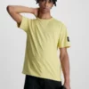 Calvin Klein T-shirt En Coton Avec Insigne -Pas Cher Calvin Klein Magasin J30J323484 KCQ main