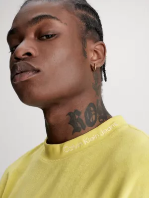 Calvin Klein T-shirt Relaxed En éponge 6 Calvin Klein T-shirt Relaxed En éponge – Image 4