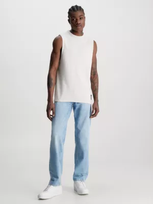 Calvin Klein Débardeur Slim Gaufré 6 Calvin Klein Débardeur Slim Gaufré – Image 4