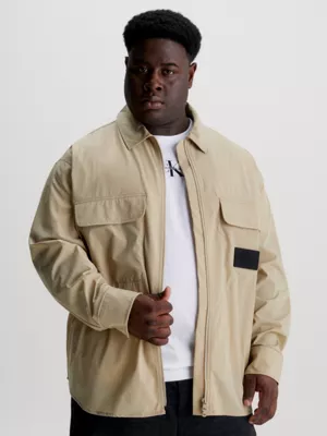 Calvin Klein Chemise Veste Oversize Zippée 4 Calvin Klein Chemise Veste Oversize Zippée – Image 2