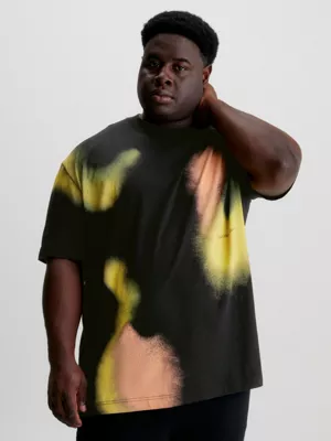 Calvin Klein T-shirt Imprimé Spray Oversize 4 Calvin Klein T-shirt Imprimé Spray Oversize – Image 2