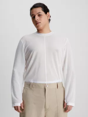 Calvin Klein Haut Slim En Maille à Manches Longues 4 Calvin Klein Haut Slim En Maille à Manches Longues – Image 2