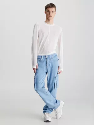 Calvin Klein Haut Slim En Maille à Manches Longues 7 Calvin Klein Haut Slim En Maille à Manches Longues – Image 5