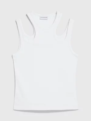 Calvin Klein Débardeur Slim Ajouré 8 Calvin Klein Débardeur Slim Ajouré – Image 6