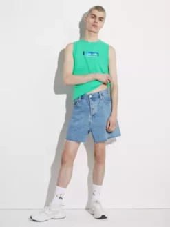 Calvin Klein Débardeur Slim - Pride 15 Calvin Klein Débardeur Slim - Pride -Pas Cher Calvin Klein Magasin J30J323602 LAY alternate4