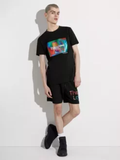 Calvin Klein T-shirt Slim - Pride -Pas Cher Calvin Klein Magasin J30J323606 BEH alternate4