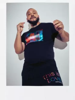 Calvin Klein T-shirt Slim - Pride -Pas Cher Calvin Klein Magasin J30J323606 BEH alternate5