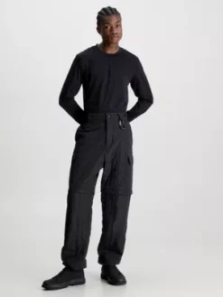 Calvin Klein Pantalon Cargo Matelassé 2 En 1 -Pas Cher Calvin Klein Magasin J30J323616 BEH alternate4