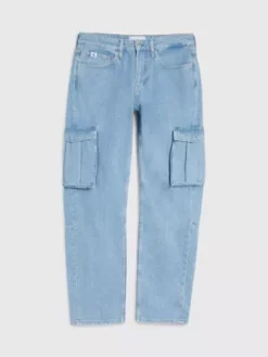 Calvin Klein Jean 90's Straight Utilitaire -Pas Cher Calvin Klein Magasin J30J323668 1AA alternate5