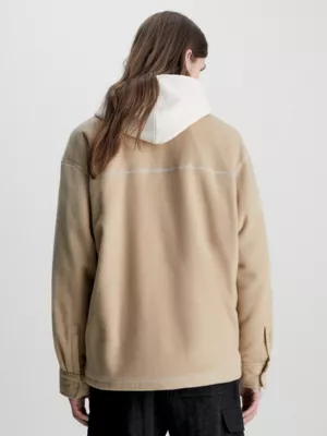 Calvin Klein Chemise Veste En Sherpa Recyclée 4 Calvin Klein Chemise Veste En Sherpa Recyclée – Image 2