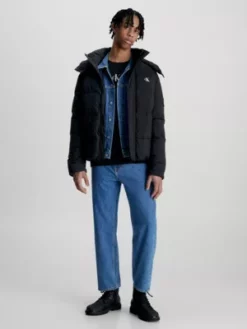 Calvin Klein Doudoune Sans Manches En Nylon Froissé 10 Calvin Klein Doudoune Sans Manches En Nylon Froissé -Pas Cher Calvin Klein Magasin J30J323708 BEH alternate3