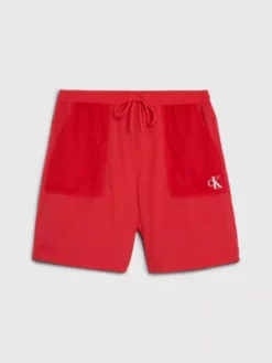 Calvin Klein Short Relaxed En Nylon - Pride -Pas Cher Calvin Klein Magasin J30J323713 XAJ alternate6